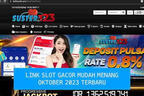 SUSTER123 Situs Judi Slot Deposit Pulsa Gacor Terpercaya.